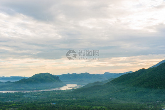 泰国Loei山脉地貌图片