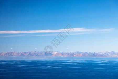 冰川泻湖湾美丽的寒冷景观图片背景图片