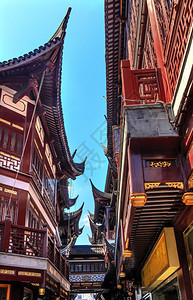 上海老屋红屋顶窄盟友图片