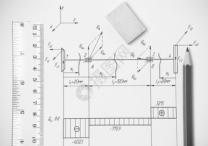 衡量和绘图工具及表格上图片