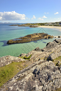 爱尔兰美丽的海滩景观图片