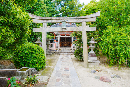 日本京都的FushimiInariTaisha神社图片