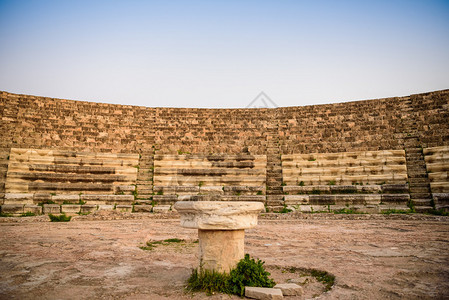 位于塞浦路斯东部古城Salamis的Amph图片