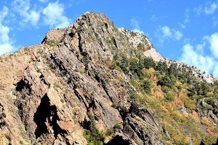 岩石山照片图片