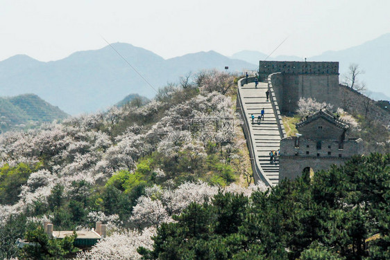 亚洲长城八达岭段图片