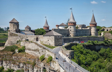乌克兰的中世纪堡垒城堡图片