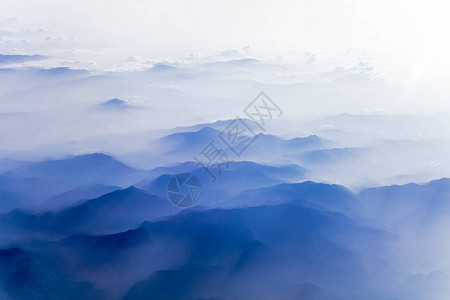 美丽山的Arial视图图片