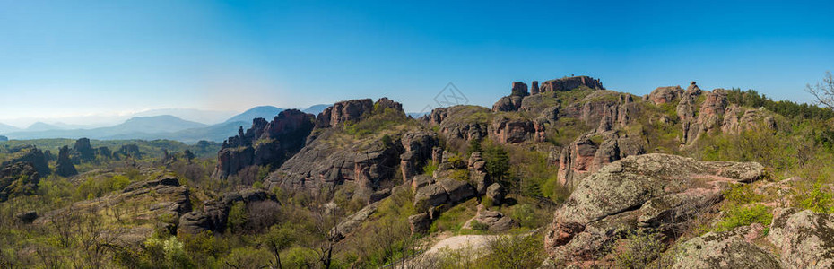 Belogradchik保加利亚的岩石图片