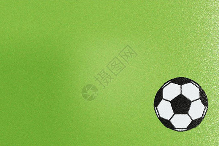 绿色法兰绒或足球面料抽象背景图片