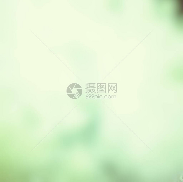 具有明亮阳光耀斑和散景效果的抽象绿色自然模糊背景设计元素的模糊渐变背景或环保概念图片