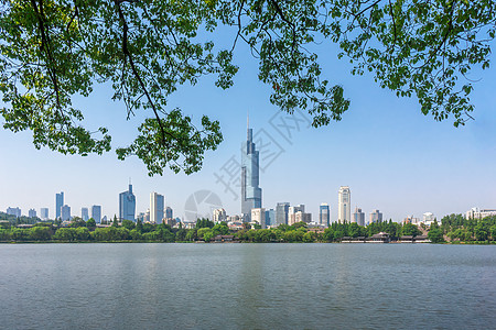 南京城市建筑风光图片