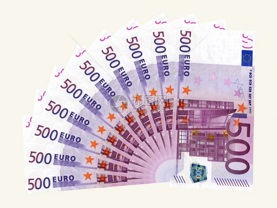 500欧元纸币图片