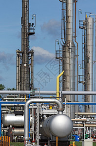 石油化工厂细化石油工业图片