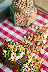 豆类美味健康混合食品图片