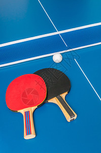 体育游戏概念乒乓球拍图片
