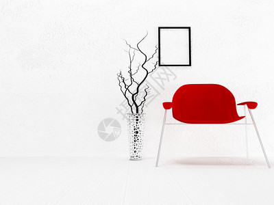 现代椅子3d渲染图片
