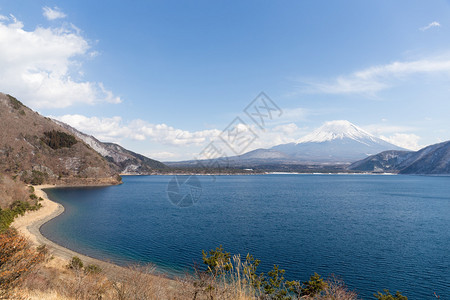 日本富士山的M图片