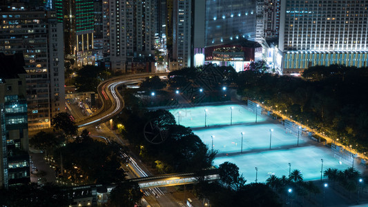 香港夜间图片