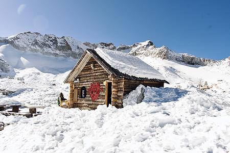 四川达古冰川国家地质公园雪景风光背景