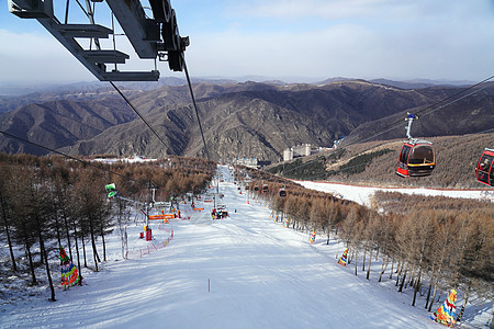 滑雪场图片