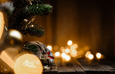 圣诞装饰物背景图片