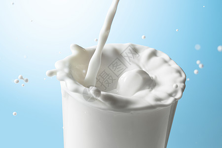 牛奶早餐营养品高清图片