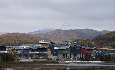 张家口崇礼太子城冰雪小镇图片