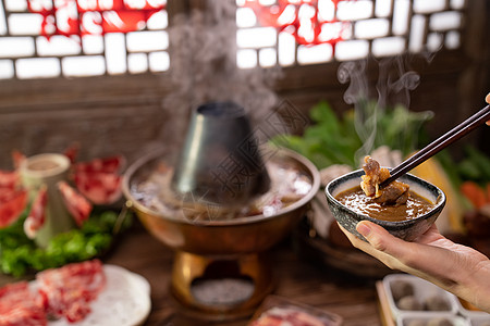 泡椒肥牛涮羊肉背景