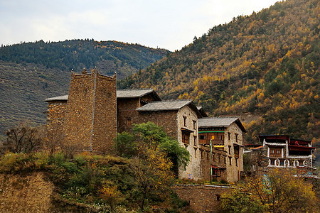 四川省金川县风景图片