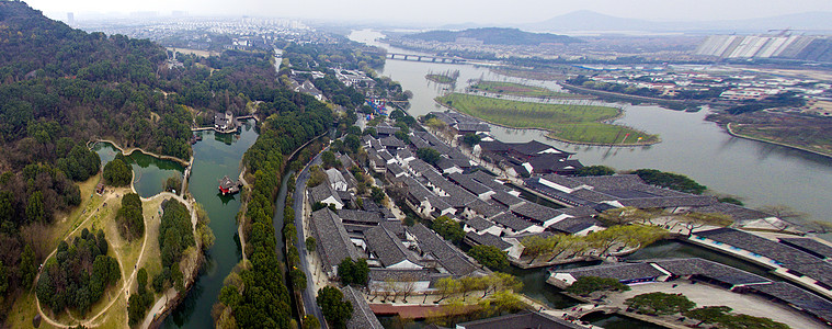 偏岩古镇浙江省绍兴柯岩风景区背景