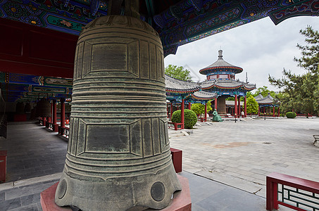 北京大钟寺礼拜堂佛钟高清图片