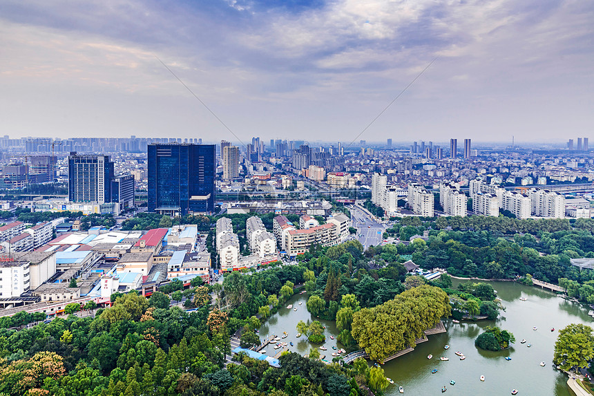 江苏省常州城市建筑风光图片