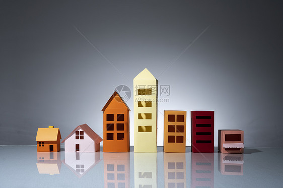房子楼房模型图片