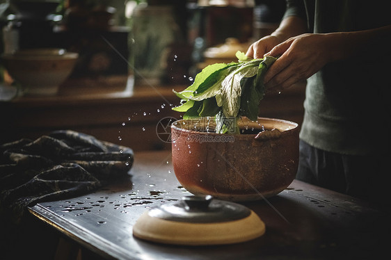 厨师做饭图片