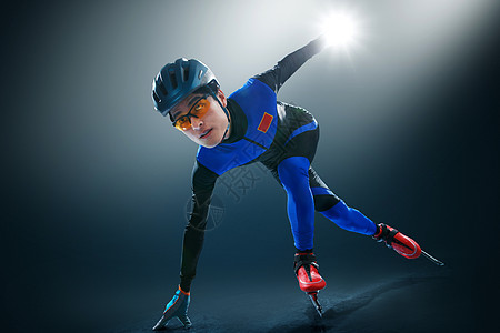 中国速度速滑运动员背景
