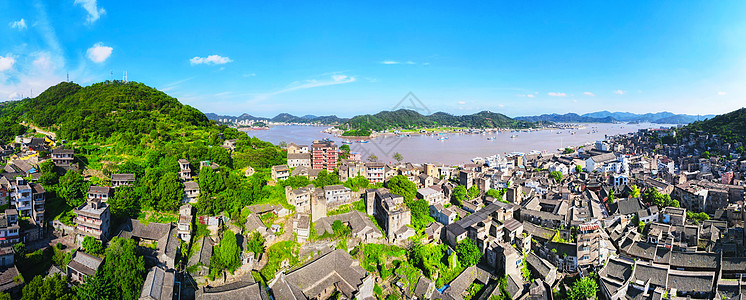 象山景区4A风景区石浦渔港古城景区背景