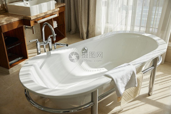 高端酒店浴缸图片