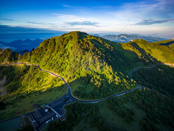 湖北神农架5A景区航拍图片