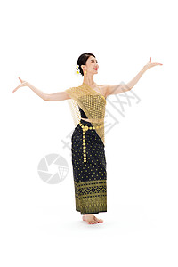 传统少数民族舞蹈动作图片