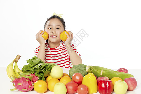 儿童健康饮食形象图片