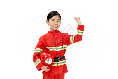 小小消防员加油形象图片