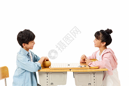 下围棋的小学生图片