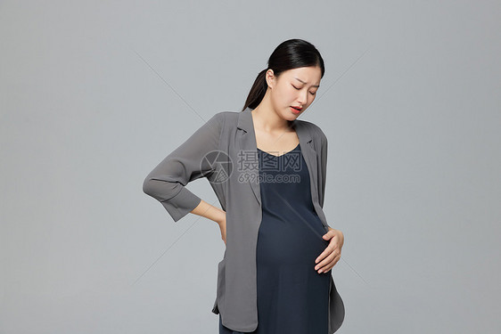 职场孕妇妈妈胎动疼痛图片