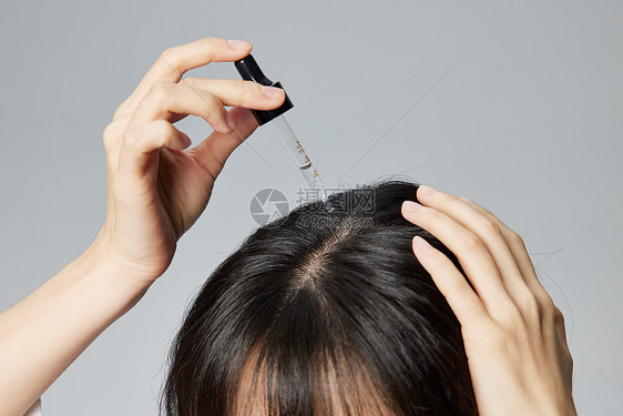 女性发质修护图片