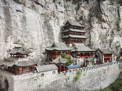 5A风景区娲皇宫高清图片