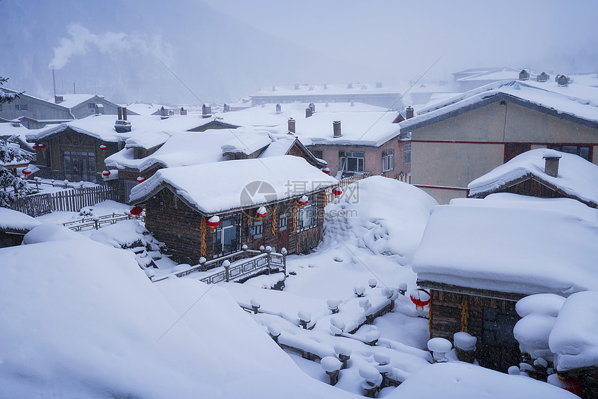 5A风景区东北雪乡旅游区图片