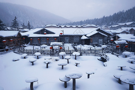 5A风景区东北雪乡旅游区图片