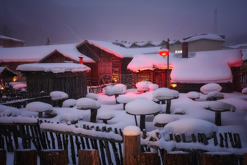 5A风景区东北雪乡旅游区图片