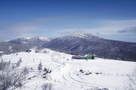 东北雪谷风景区图片