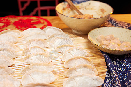 新年传统水饺高清图片